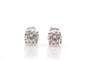 Boucles d'oreilles Puces d'oreilles diamants 1,30cts et 1,31cts 58 Facettes 27803-27804