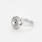 Bague 53 Bague marguerite or blanc et diamants 58 Facettes EPI1066