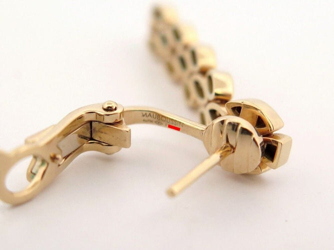 Boucles d'oreilles boucles d'oreilles MAUBOUSSIN je te desire en or jaune 58 Facettes 259046