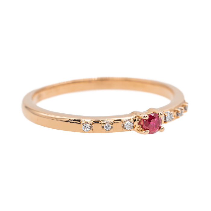 Mauboussin Bague Capsule d'émotion Or rose Rubis