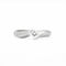 Bague Bague solitaire en or blanc avec diamant 58 Facettes