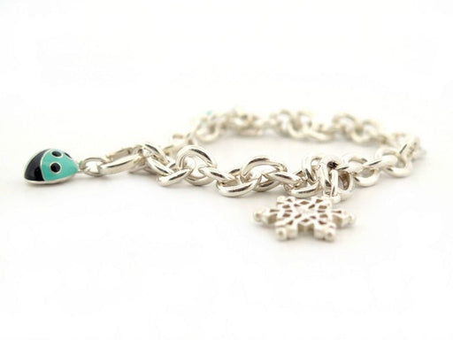 Bracelet bracelet TIFFANY & CO chain with charms silver charms 58 Facettes 259368