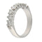 Bague 54.5 Bague en or blanc avec diamants 58 Facettes G3783