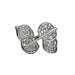 LACLOCHE FRÈRES brooch - Platinum bow brooch paved with diamonds. 58 Facettes