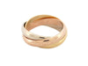 Bague 53 vintage bague CARTIER trinity classique 3 ors 58 Facettes 262648