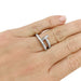 Bague 50 Bague Cartier "Juste un Clou" en or blanc et diamants. 58 Facettes 33912