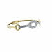 Bracelet Equestrian bracelet two golds 58 Facettes REF23128CF-160