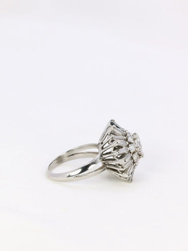 Bague 49 Bague ballerine vintage diamants 58 Facettes 886
