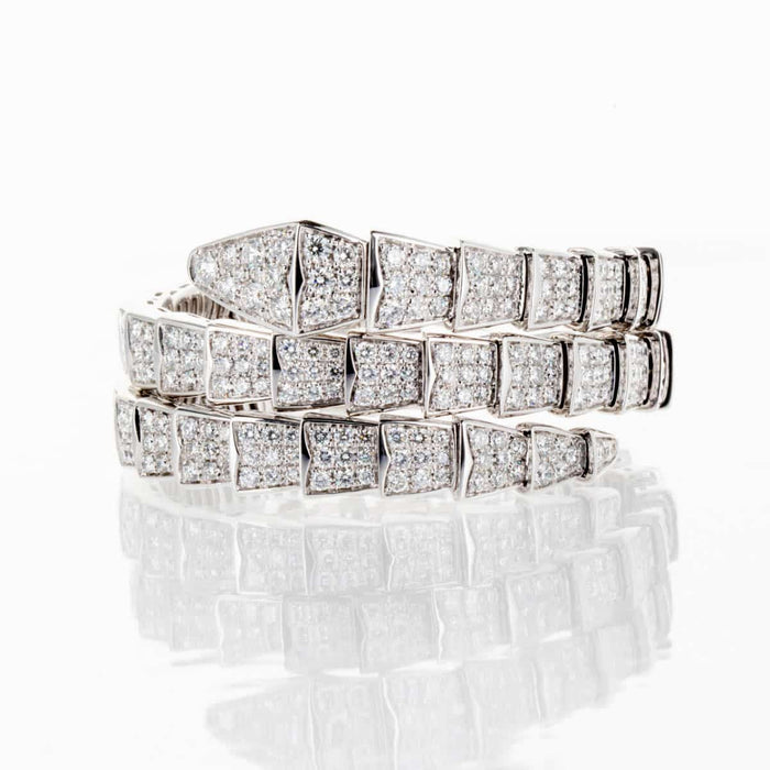 Bracelet BULGARI - Bracelet Serpenti Viper Diamants 58 Facettes