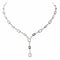 Collier Collier Or blanc Diamant 58 Facettes 3281584CN