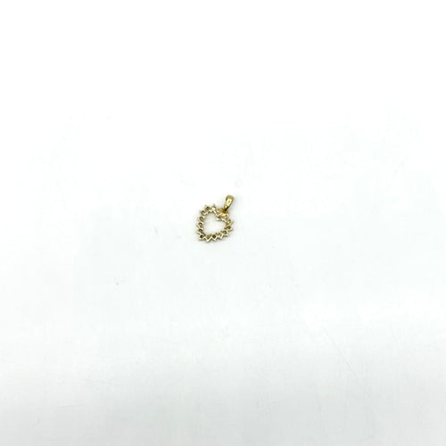 Pendentif Pendentif cœur or jaune et diamants 58 Facettes Z15B51681