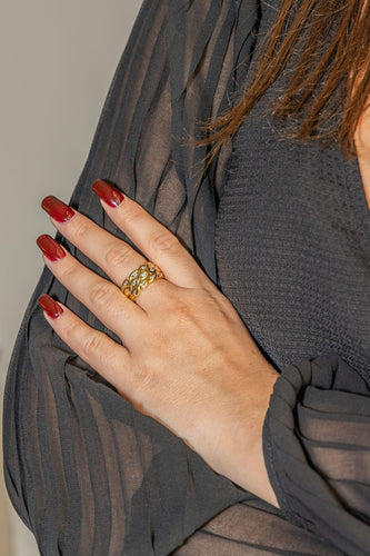 Bague 54 Bague Or jaune Diamant 58 Facettes 3417849CN