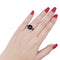 Bague 51 Bague Pomellato "Capri" or rose, diamants noirs et onyx. 58 Facettes 33623