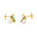 Boucles d'oreilles Boucles d'oreilles Or jaune Emeraude 58 Facettes 3282603CN