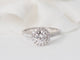 Bague 53 Bague solitaire en or blanc et diamants 0.82ct 58 Facettes 31189/30918