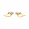 Boucles d'oreilles Boucles d'oreilles Dormeuses Or jaune, Platine Diamant 58 Facettes 4745028CN