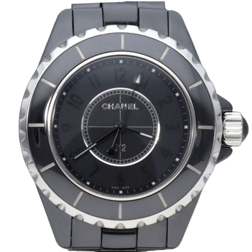 Montre Montre Chanel J12 33 mm Noir intense 58 Facettes MT41314