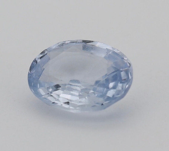 Gemstone Saphir bleu 1.01cts chauffé certificat PRECIEUX 58 Facettes 456