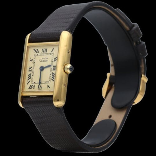Cartier Montre Tank Vermeil