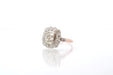 Bague 52 Bague vintage marguerite diamants 58 Facettes 25555-25815