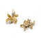 Boucles d'oreilles Feuilles - Or