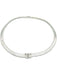 Collier GAY Frères. Collier vintage or blanc 18K et diamants 58 Facettes