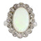 Bague 60 Élégance classique : l'attrait intemporel d'une bague opale vintage des années 1950 58 Facettes 17226-0017