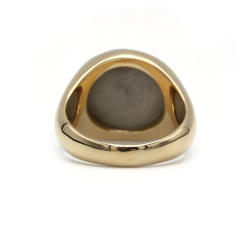 Bague 55 Bague - Or et Saphir Etoilé 58 Facettes 250328R