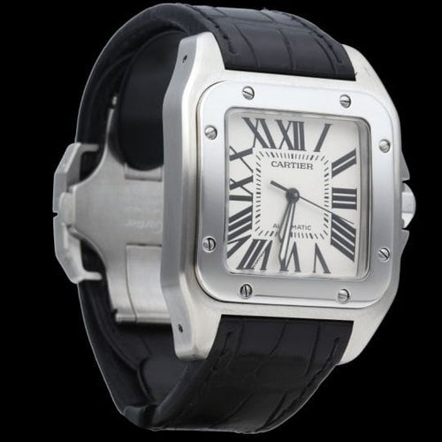 Montre Cartier Montre Santos 100 Xl 58 Facettes MT42896