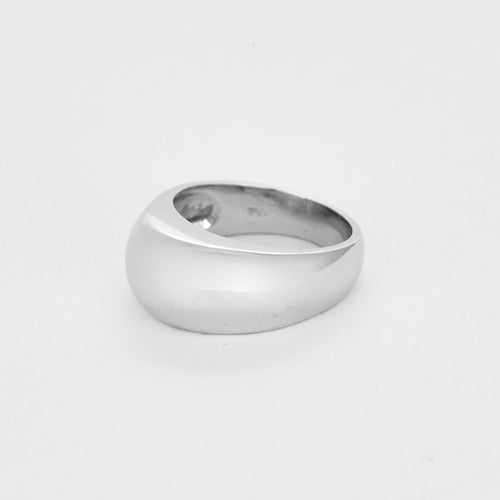 Bague 56,5 Bague jonc en or blanc 58 Facettes CAN1331X3