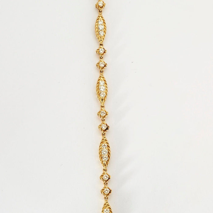 Collier BOUCHERON - Rare parure à transformation or jaune diamants 58 Facettes