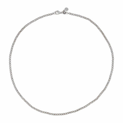 Collier Arthus Bertrand  Collier  Or blanc 58 Facettes 4704169CN