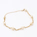 Bracelet Bracelet de cheville en or avec perles de culture 58 Facettes E360713A
