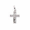 Pendentif Pendentif  Croix Or blanc Diamant 58 Facettes 4608587CN