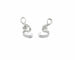 Boucles d'oreilles Boucles d'oreilles en or blanc serties de diamants de 0,16 ct 58 Facettes 6860