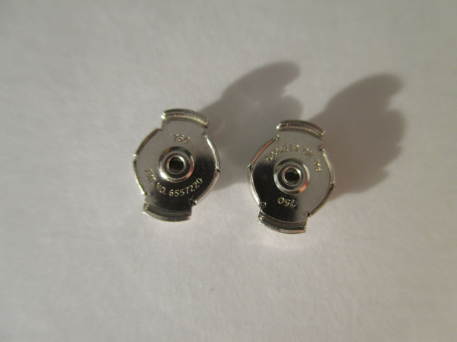 Boucles d'oreilles Clous d’oreilles diamants 0,50 ct or blanc 58 Facettes