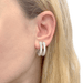 Boucles d'oreilles Boucles d'oreilles Repossi "Ophydienne", or blanc, diamants. 58 Facettes 34265