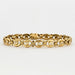 Bracelet Bracelet or jaune diamants 58 Facettes LP502/12