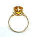 Bague 58 Bague en or jaune et citrine 58 Facettes AB324