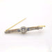 Brooch Old brooch Yellow gold Diamonds 58 Facettes