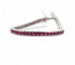 Bracelet Bracelet tennis en or blanc 18 carats et rubis 58 Facettes