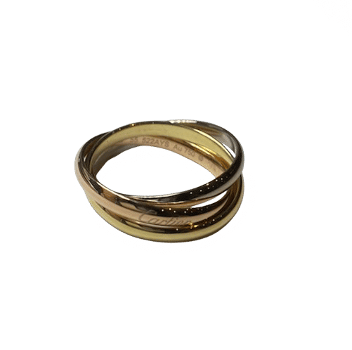 Bague 55 CARTIER - Bague TRINITY PM 58 Facettes