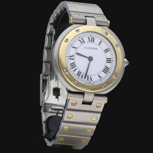 Montre Cartier Montre Santos Ronde 58 Facettes MT43413