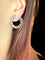 Boucles d'oreilles Boucles d'oreilles or rose et or blanc, diamants naturels 58 Facettes