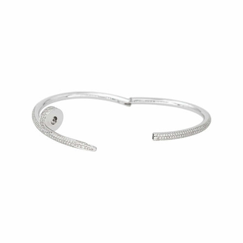 Bracelet Cartier Bracelet Jonc Juste un clou Or blanc Diamant 58 Facettes 4682507RV