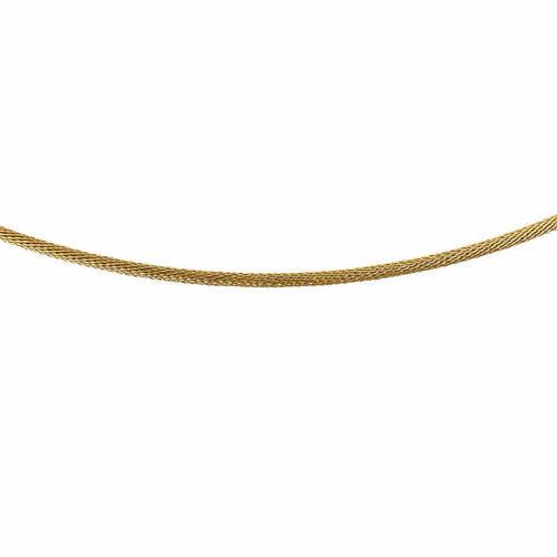 Collier Câble en or jaune
