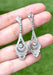 Boucles d'oreilles Boucles d'oreilles style Art Déco platine diamants 3,37 ct 58 Facettes