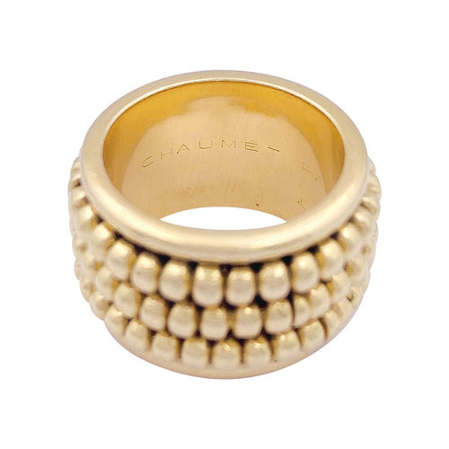 Bague 48 Bague Chaumet "Abacus" or jaune. 58 Facettes 33830