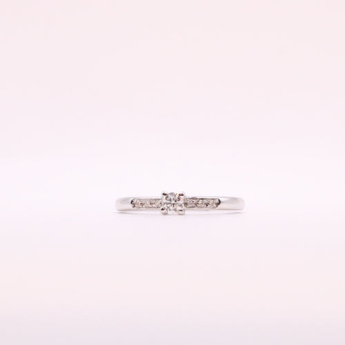 Bague 54 MAUBOUSSIN - Bague Tu es le sel de ma vie or blanc et diamants 58 Facettes