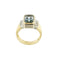 Bague 55 Bague avec aigue-marine et diamants 58 Facettes 37500